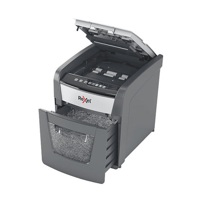 Rexel Optimum AutoFeed+ 50X Aktenvernichter mit Partikelschnitt