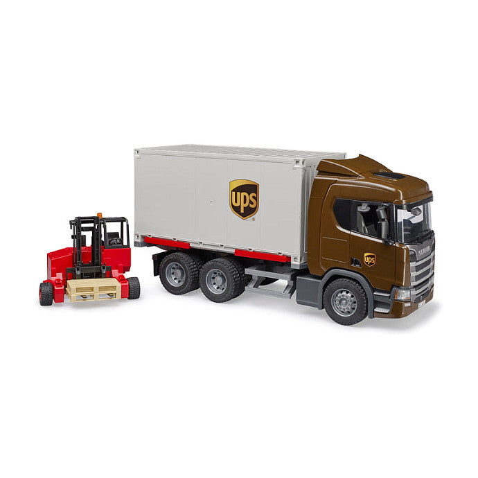 Bruder SCANIA Super 560R UPS Logistics Truck - LKW - 3 Jahr(e) - Acrylnitril-Butadien-Styrol (ABS) - Mehrfarbig
