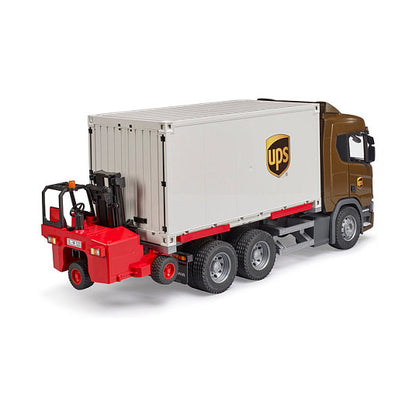 Bruder SCANIA Super 560R UPS Logistics Truck - LKW - 3 Jahr(e) - Acrylnitril-Butadien-Styrol (ABS) - Mehrfarbig