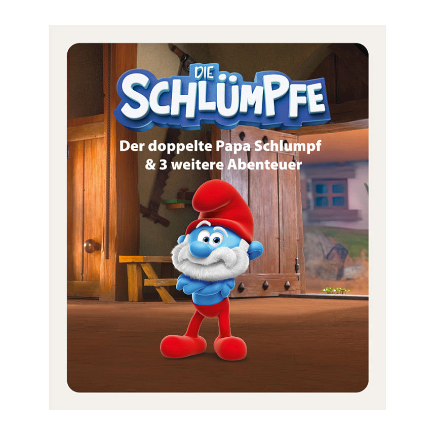 Tonies Die Schlmpfe: Der doppelte Papa Schlumpf & 3 weitere schlumpfige Abenteuer (Hrspiel)