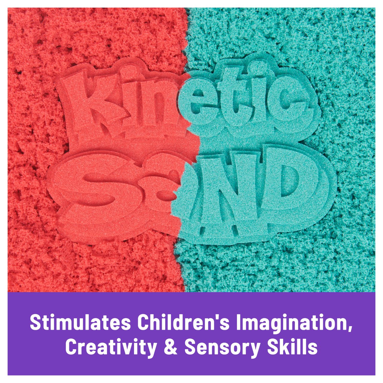 Spinmaster Kinetic Sand - Mold n? Flow Set (680 Gramm Sand)