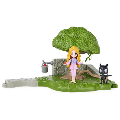 Spinmaster Wizarding World Harry Potter - Hogwarts Pflege magischer Geschpfe Spielset (mit exklusiver Luna Lovegood Sammelfigur)