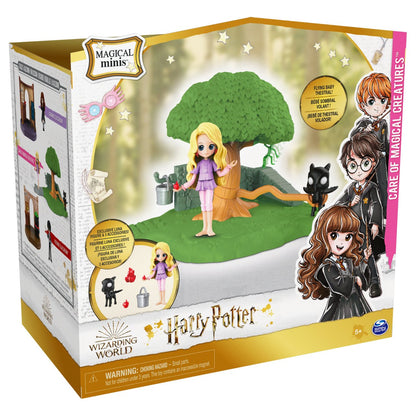 Spinmaster Wizarding World Harry Potter - Hogwarts Pflege magischer Geschpfe Spielset (mit exklusiver Luna Lovegood Sammelfigur)