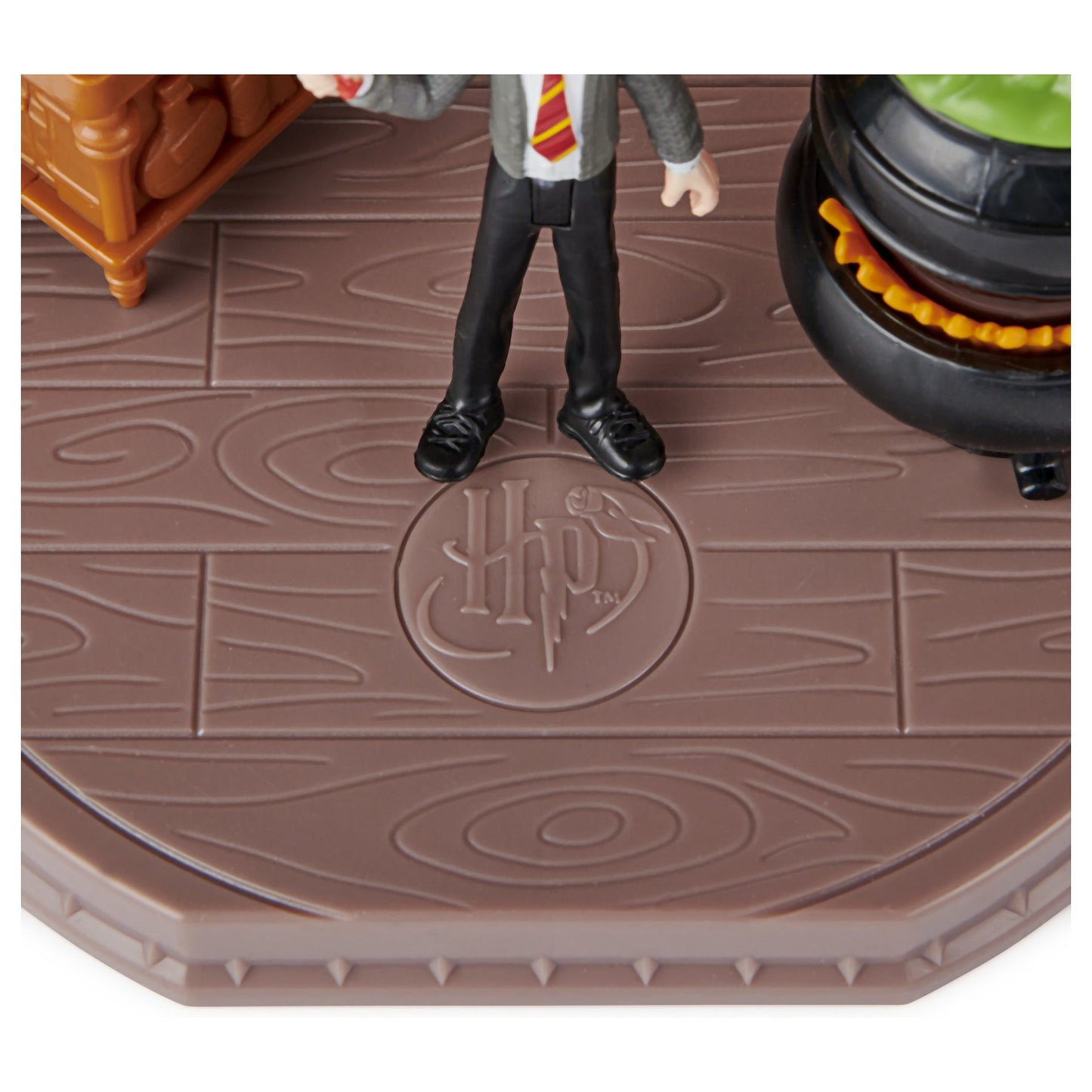 Spinmaster Wizarding World Harry Potter - Hogwarts Zaubertrnke Klassenzimmer Spielset mit exklusiver Harry Potter Sammelfigur
