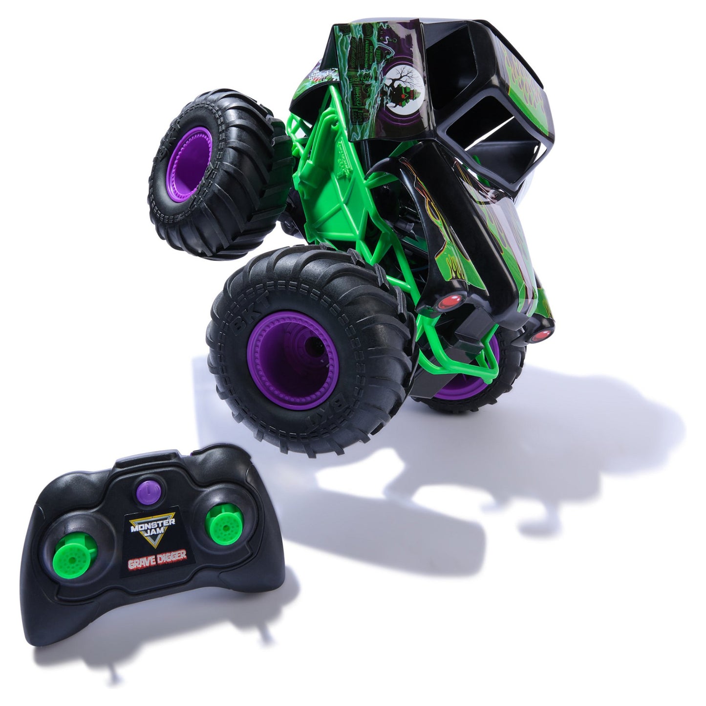 Spinmaster Monster Jam - Smash 'n Bash Grave Digger, (Mastab 1:15)