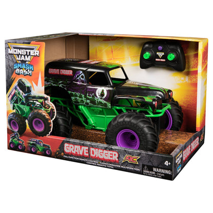 Spinmaster Monster Jam - Smash 'n Bash Grave Digger, (Mastab 1:15)