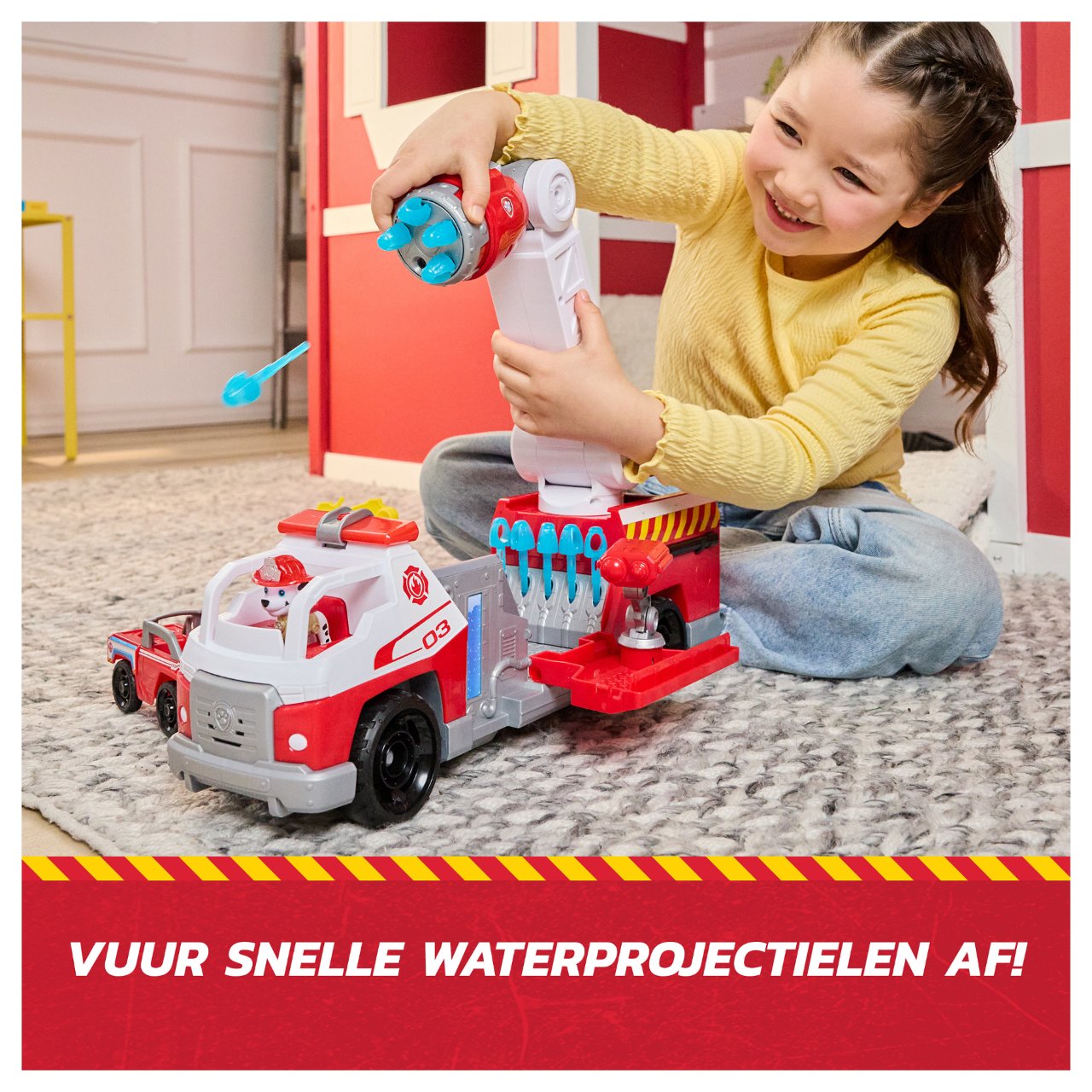 Spinmaster Paw Patrol Fire Rescue - Marshalls Deluxe Feuerwehr-Truck