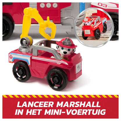 Spinmaster Paw Patrol Fire Rescue - Marshalls Deluxe Feuerwehr-Truck