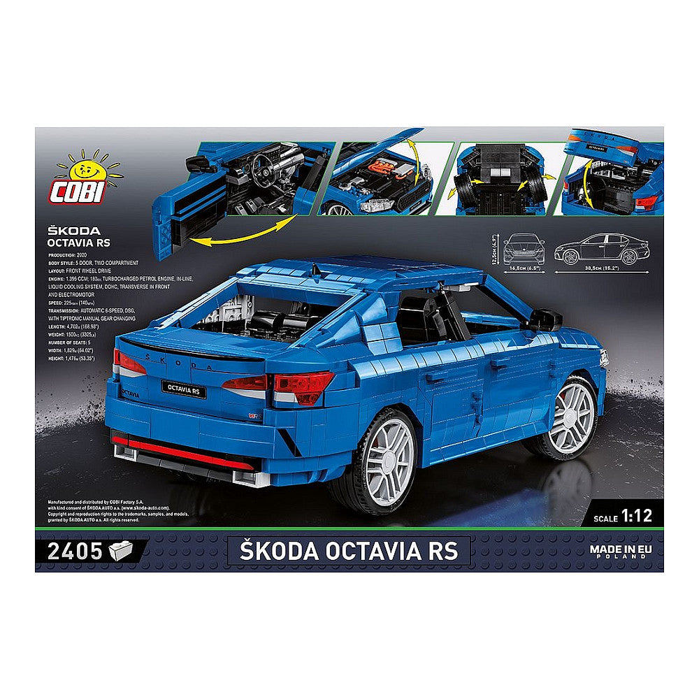 COBI Skoda Octavia RS (Mastab 1:12)