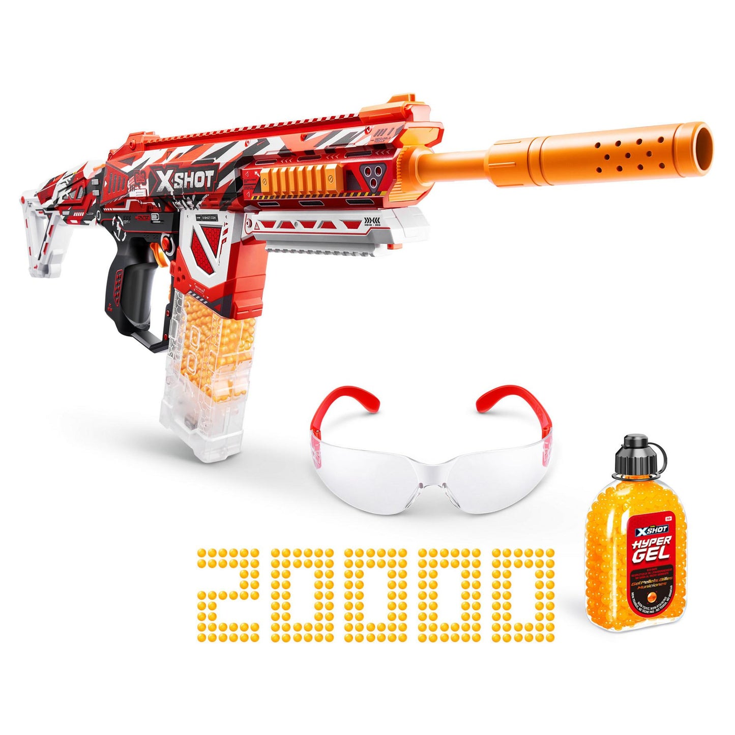 ZURU XSHOT - Hyper Gel-Blaster HPG-700 (inkl. 3500 Gel-Kugeln)