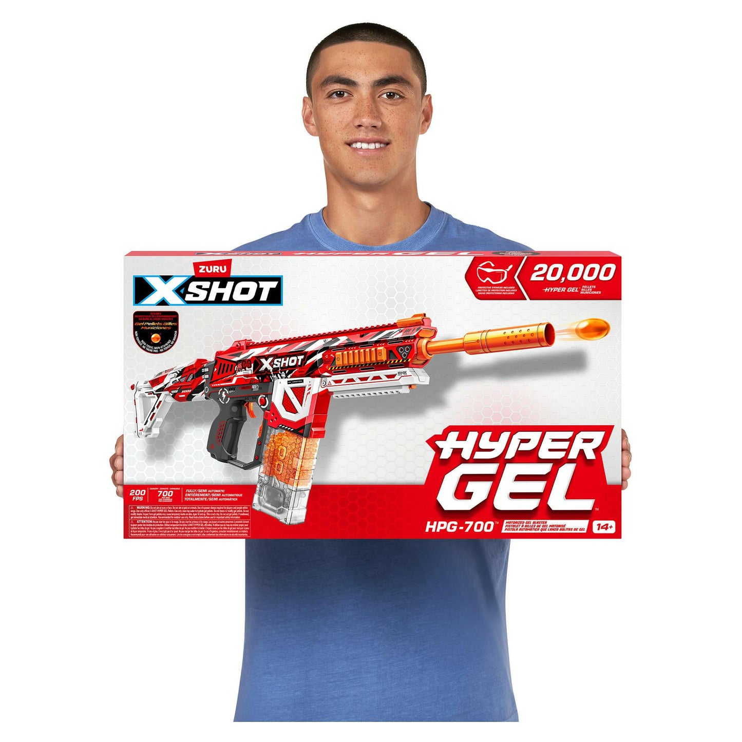 ZURU XSHOT - Hyper Gel-Blaster HPG-700 (inkl. 3500 Gel-Kugeln)
