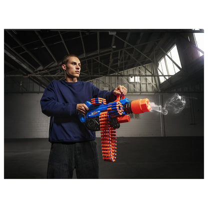 ZURU XSHOT Insanity - Blaster Smoke N Barrel (inkl. 72 Darts)