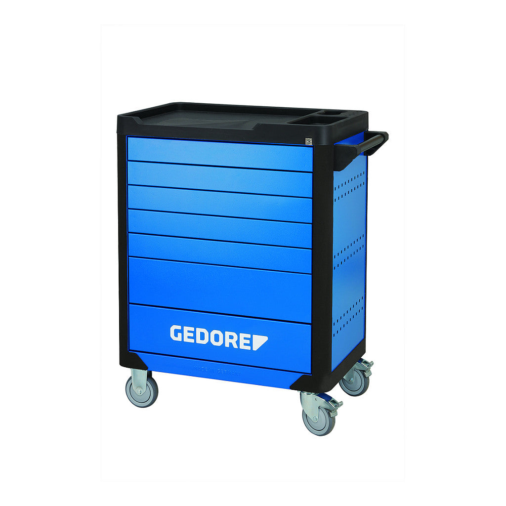 Gedore Werkzeugwagen workster highline (blau/schwarz, inkl. 147 Werkzeuge)
