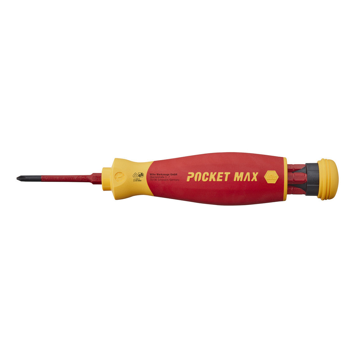 Wiha Schraubendreher mit Bitmagazin PocketMax electric