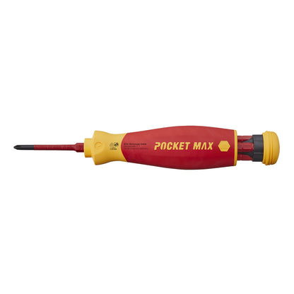 Wiha Schraubendreher mit Bitmagazin PocketMax electric