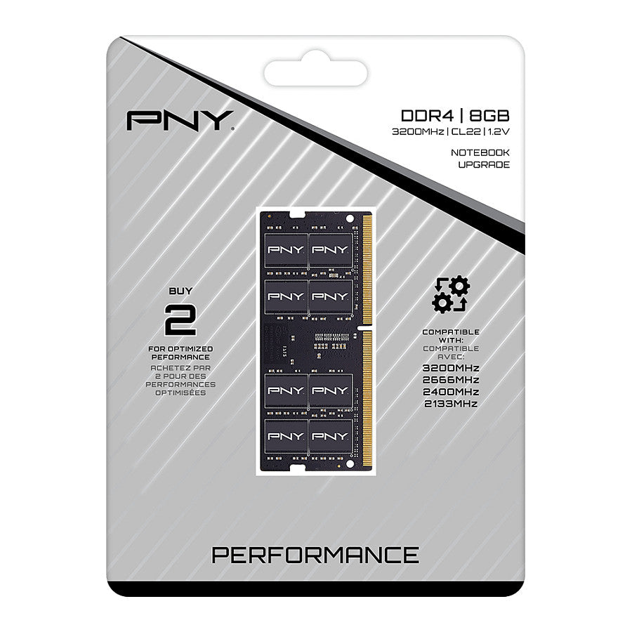 8GB PNY PERFORMANCE - SODIMM 3200 - CL22