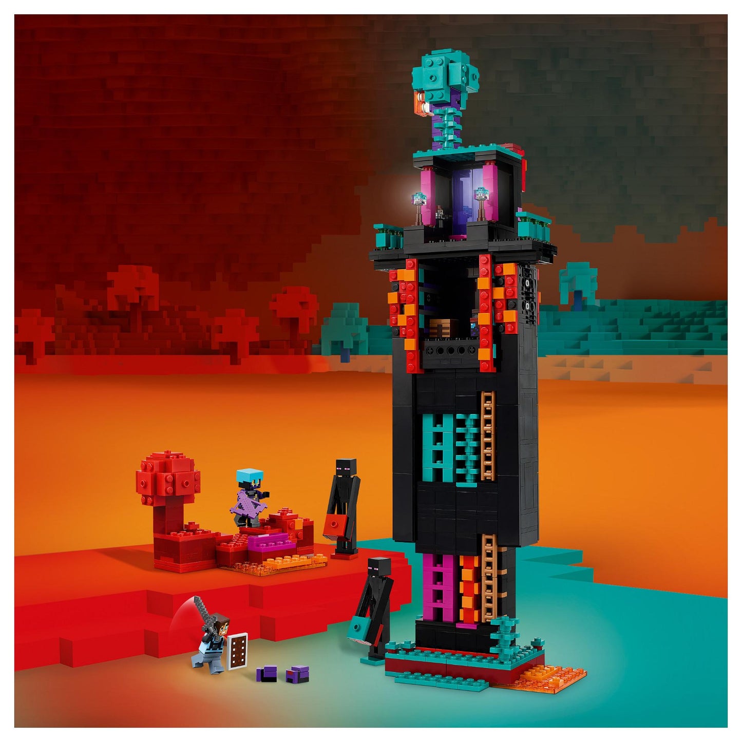 LEGO 21279 Minecraft Der Enderman-Turm
