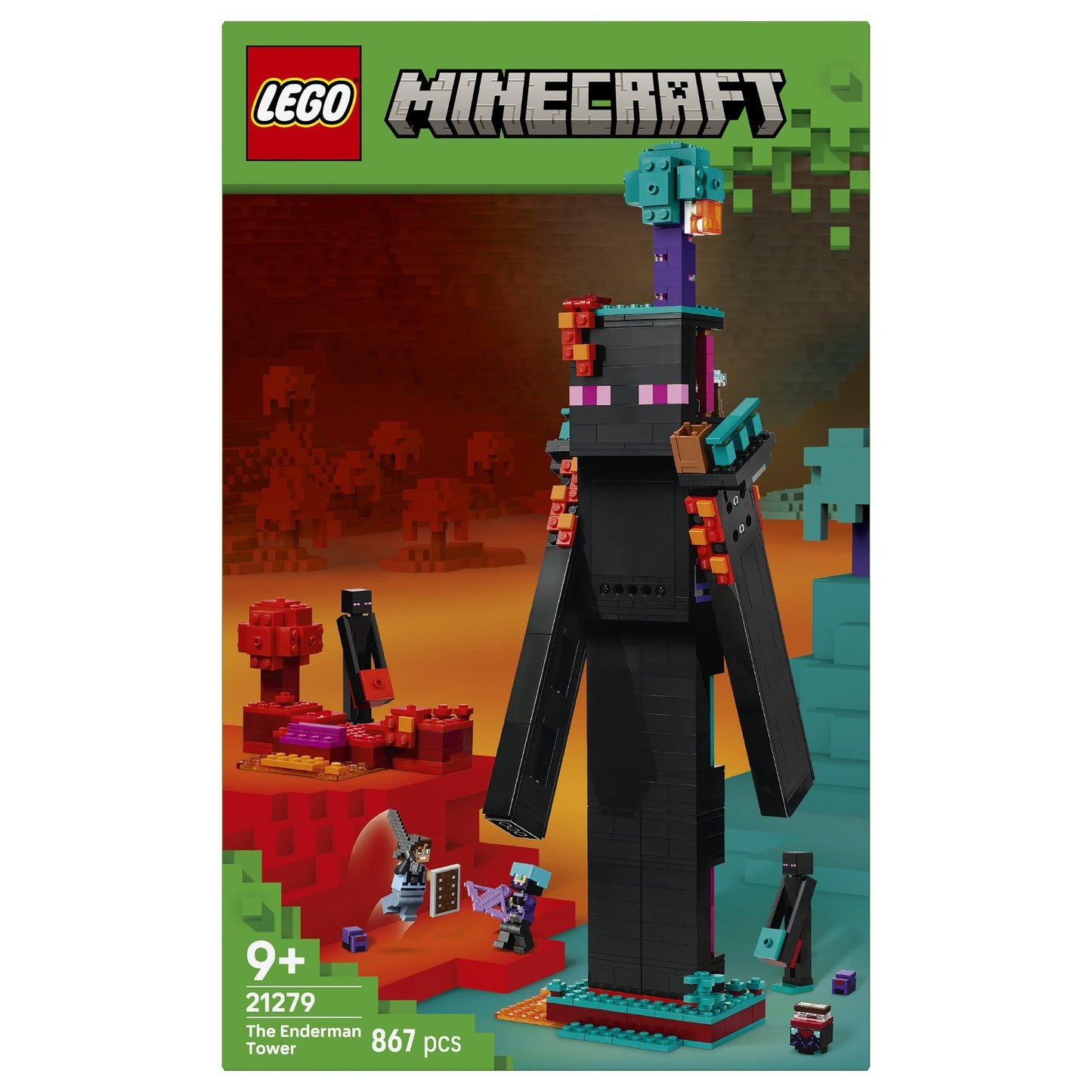 LEGO 21279 Minecraft Der Enderman-Turm