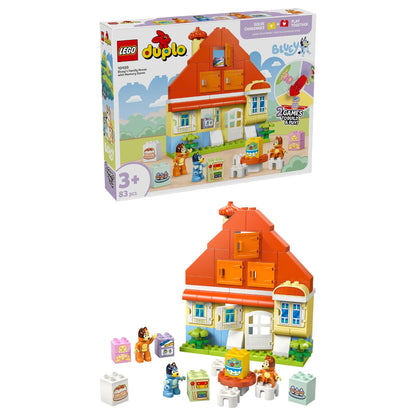 LEGO 10459 DUPLO Bluey Blueys Familienhaus mit Memory-Spiel