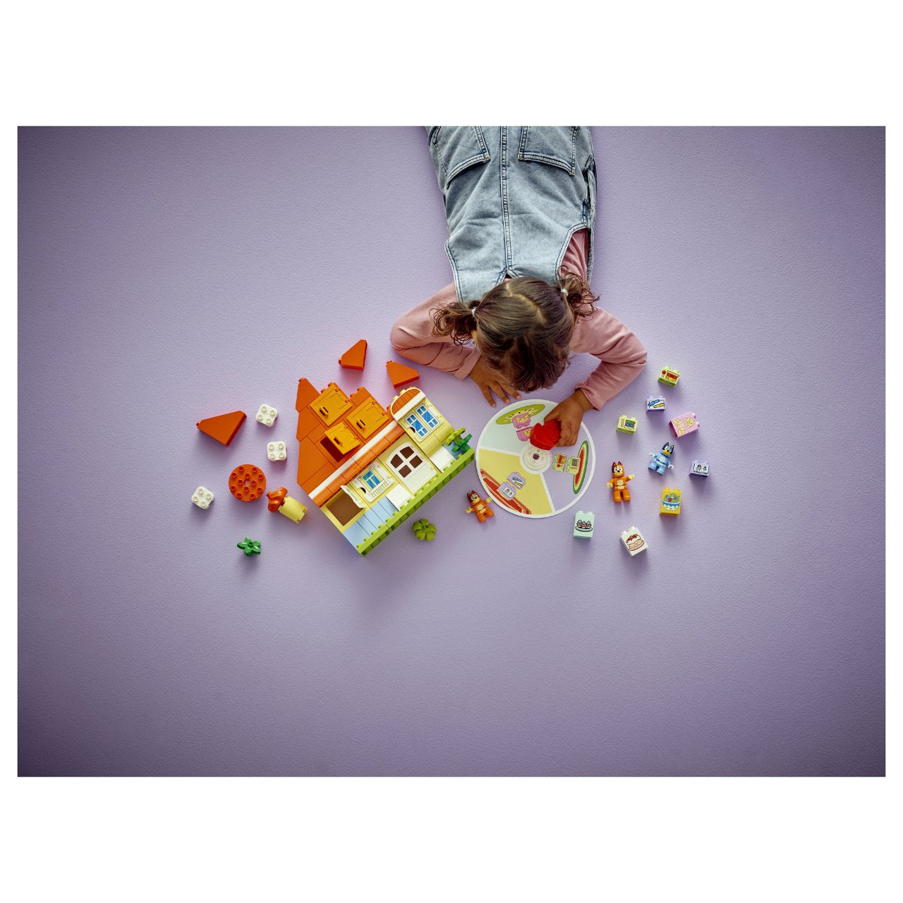 LEGO 10459 DUPLO Bluey Blueys Familienhaus mit Memory-Spiel