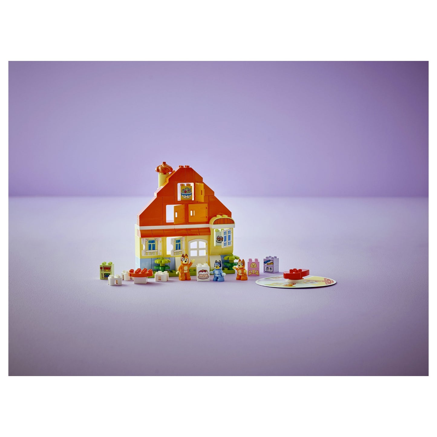 LEGO 10459 DUPLO Bluey Blueys Familienhaus mit Memory-Spiel