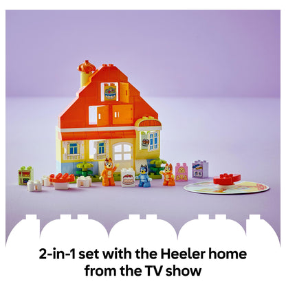 LEGO 10459 DUPLO Bluey Blueys Familienhaus mit Memory-Spiel