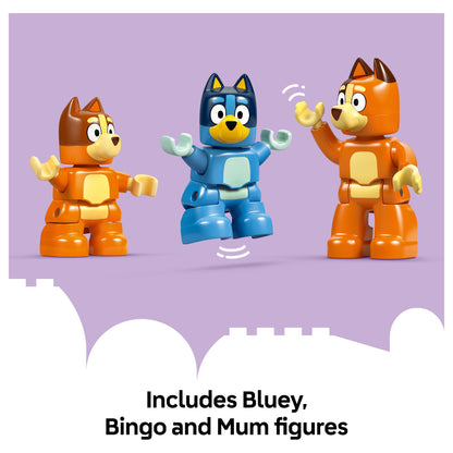 LEGO 10459 DUPLO Bluey Blueys Familienhaus mit Memory-Spiel