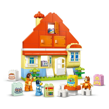 LEGO 10459 DUPLO Bluey Blueys Familienhaus mit Memory-Spiel