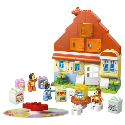 LEGO 10459 DUPLO Bluey Blueys Familienhaus mit Memory-Spiel