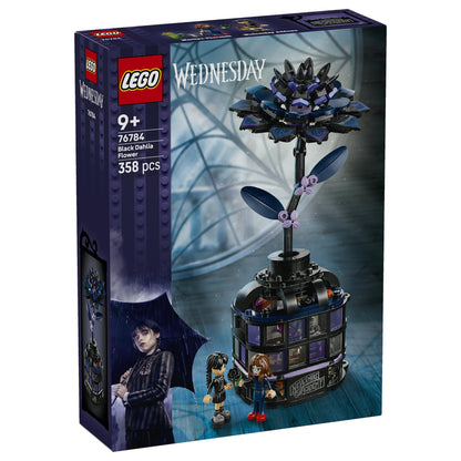 LEGO 76784 Wednesday Schwarze Dahlie