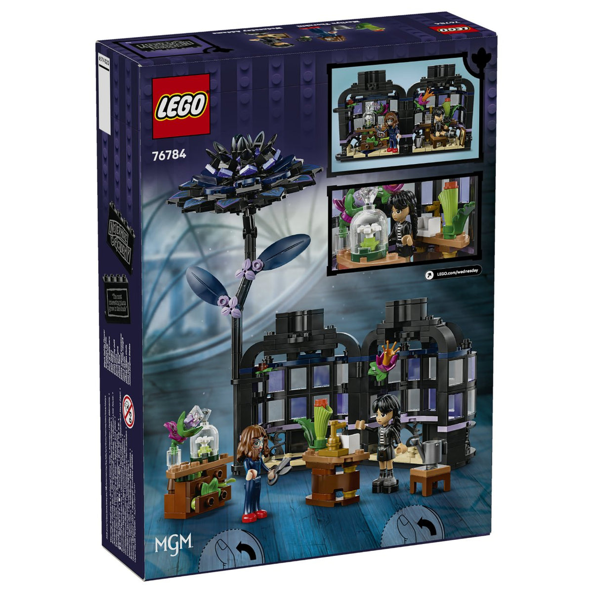 LEGO 76784 Wednesday Schwarze Dahlie