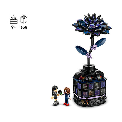 LEGO 76784 Wednesday Schwarze Dahlie