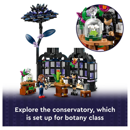 LEGO 76784 Wednesday Schwarze Dahlie
