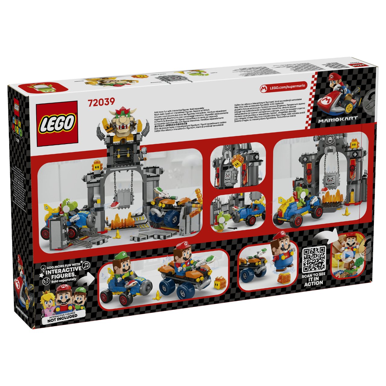 LEGO 72039 Super Mario - Mario Kart: Bowsers Festung