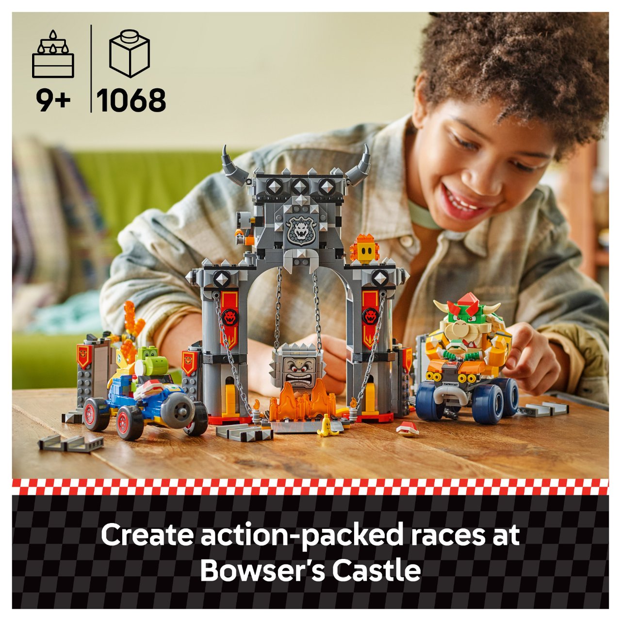 LEGO 72039 Super Mario - Mario Kart: Bowsers Festung