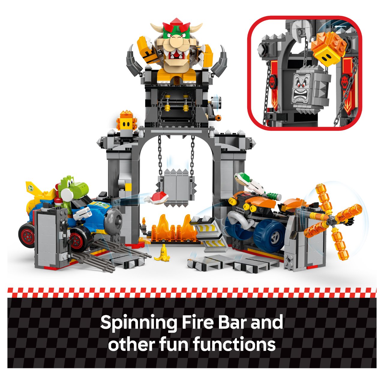 LEGO 72039 Super Mario - Mario Kart: Bowsers Festung