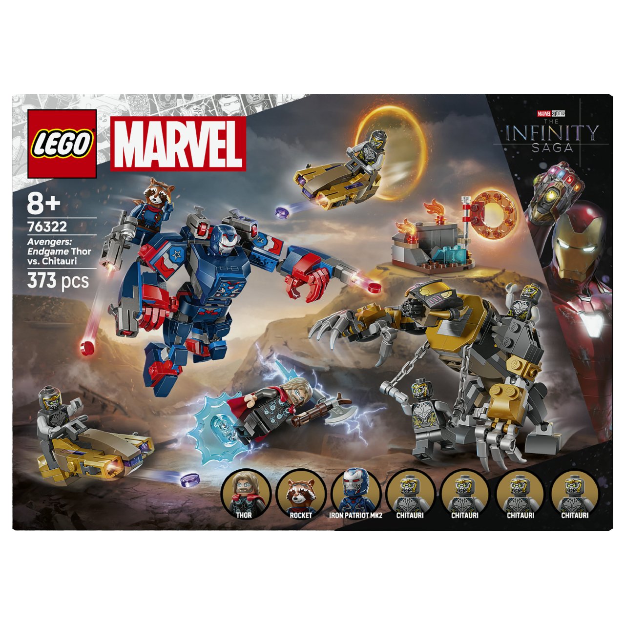 LEGO 76322 Marvel Super Heroes Avengers: Endgame Thor vs. Chitauri