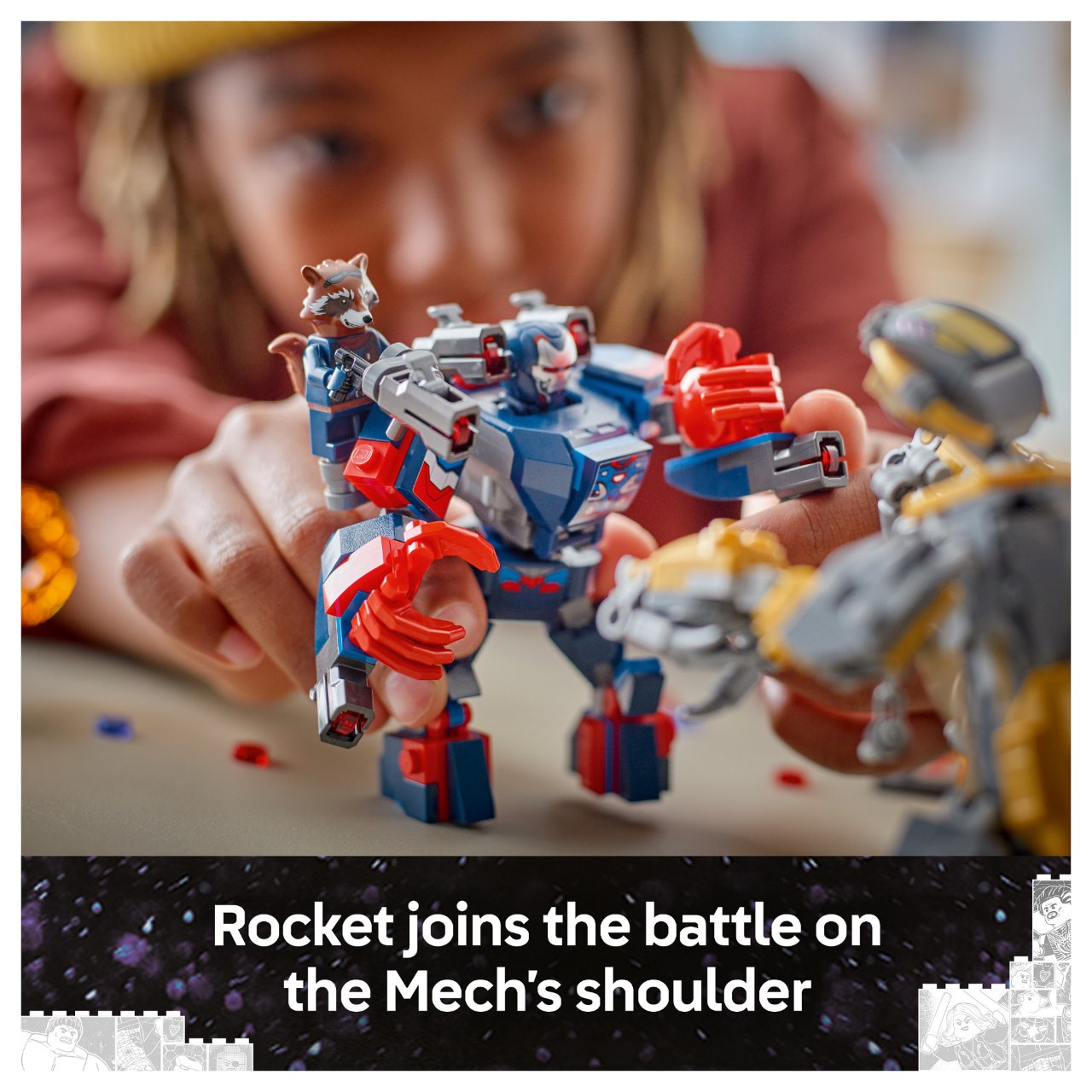 LEGO 76322 Marvel Super Heroes Avengers: Endgame Thor vs. Chitauri