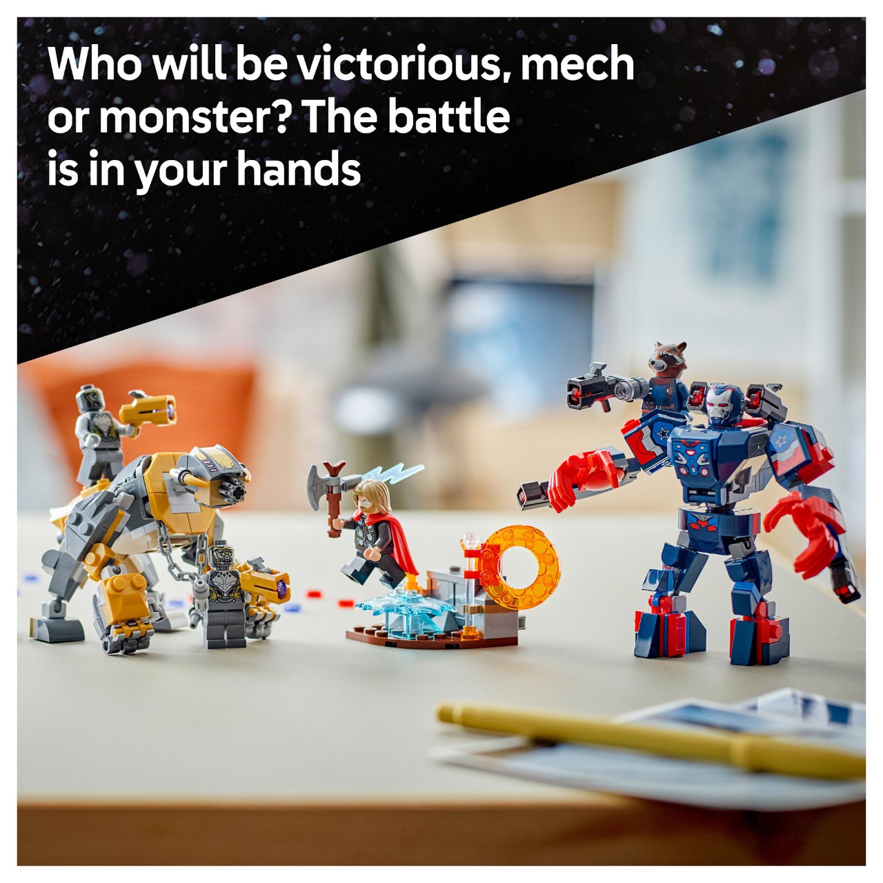 LEGO 76322 Marvel Super Heroes Avengers: Endgame Thor vs. Chitauri