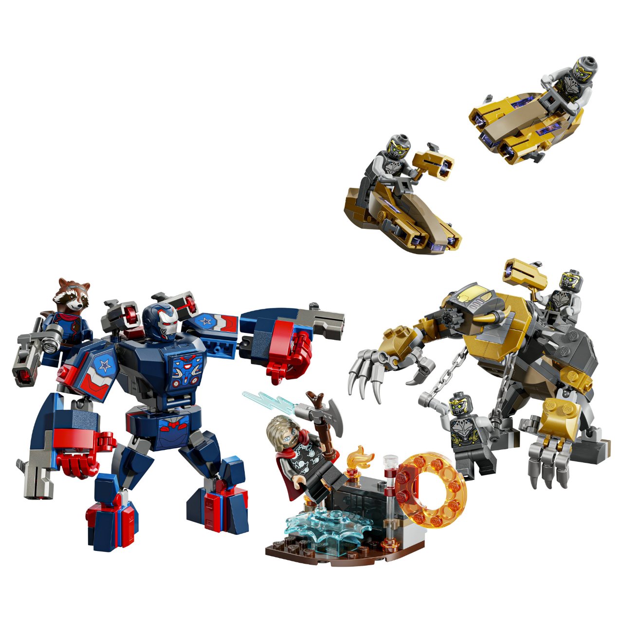 LEGO 76322 Marvel Super Heroes Avengers: Endgame Thor vs. Chitauri