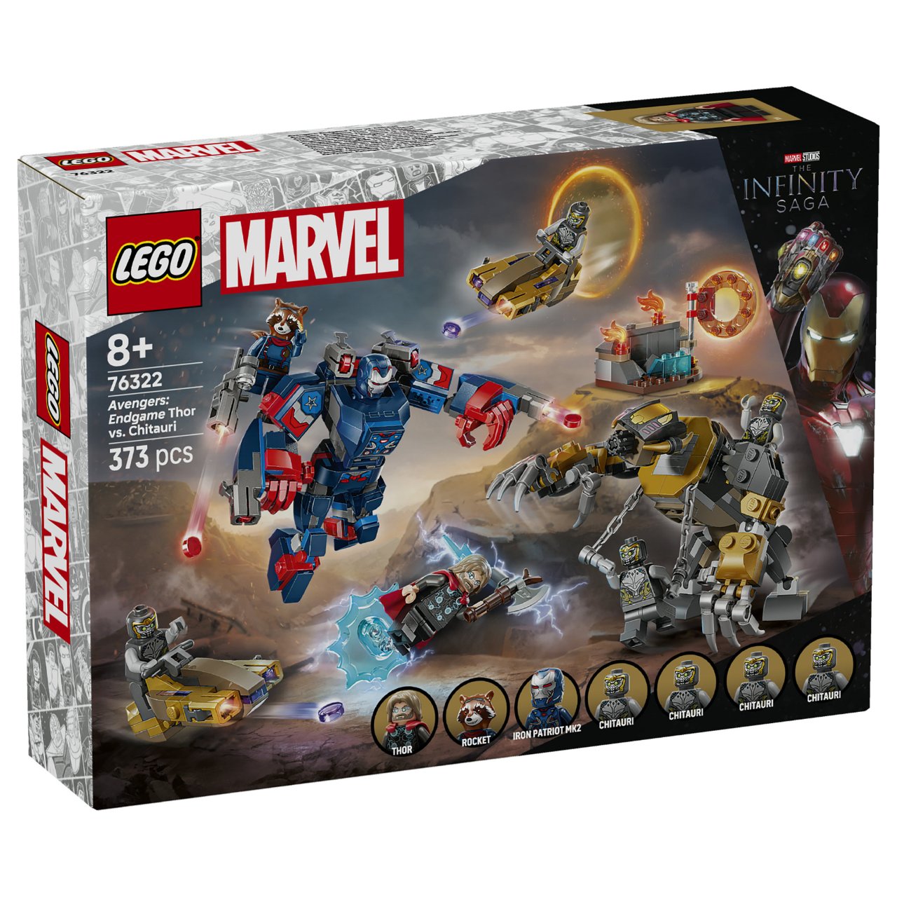 LEGO 76322 Marvel Super Heroes Avengers: Endgame Thor vs. Chitauri