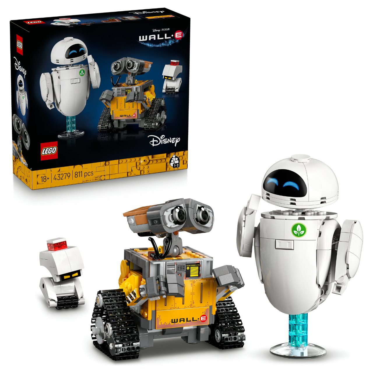LEGO 43279 Disney Pixar WALL-E und EVE