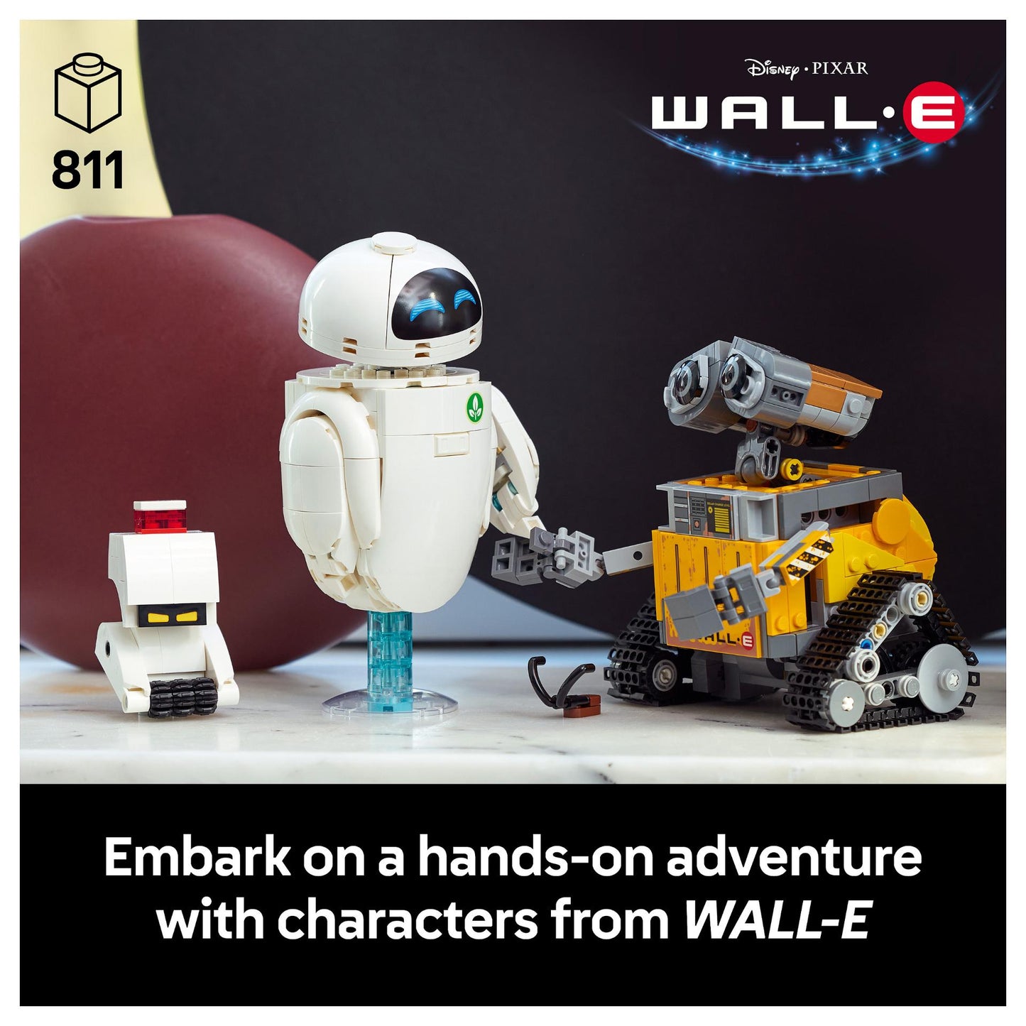 LEGO 43279 Disney Pixar WALL-E und EVE