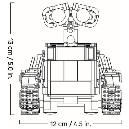 LEGO 43279 Disney Pixar WALL-E und EVE