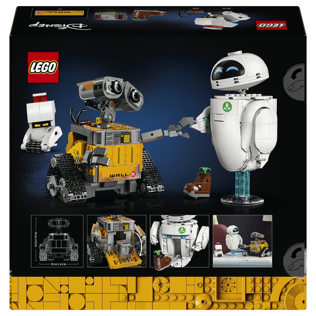 LEGO 43279 Disney Pixar WALL-E und EVE