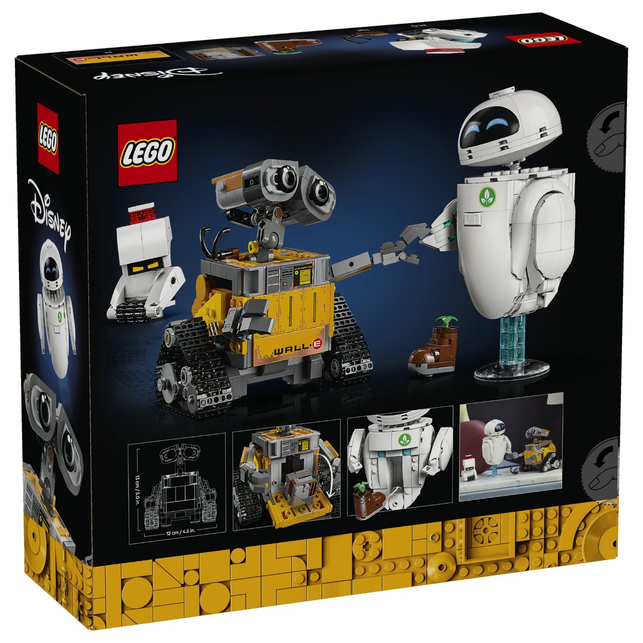 LEGO 43279 Disney Pixar WALL-E und EVE