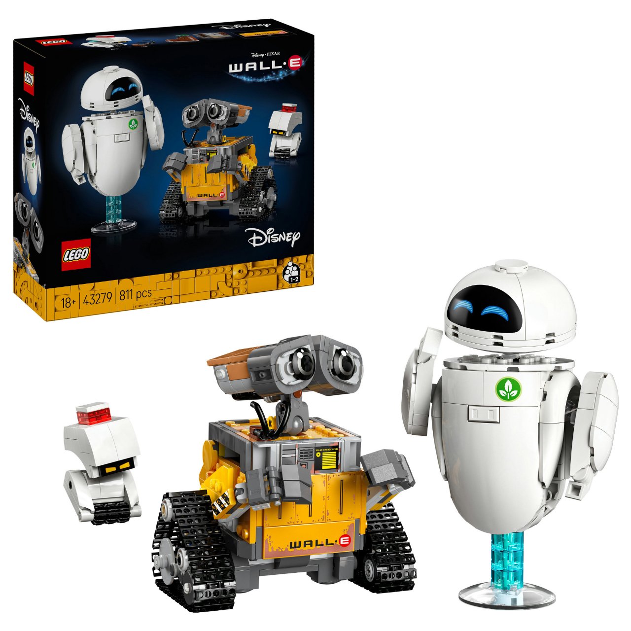 LEGO 43279 Disney Pixar WALL-E und EVE