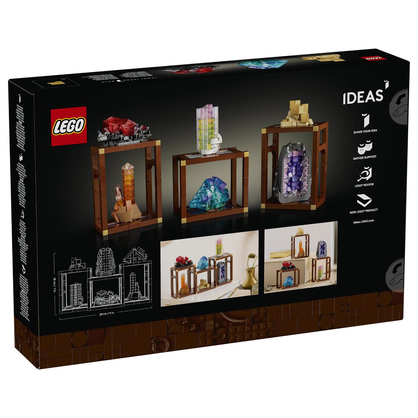 LEGO 21362 Ideas Mineraliensammlung