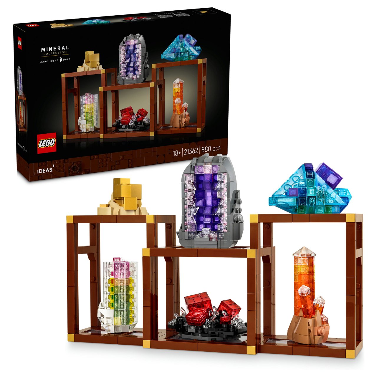 LEGO 21362 Ideas Mineraliensammlung