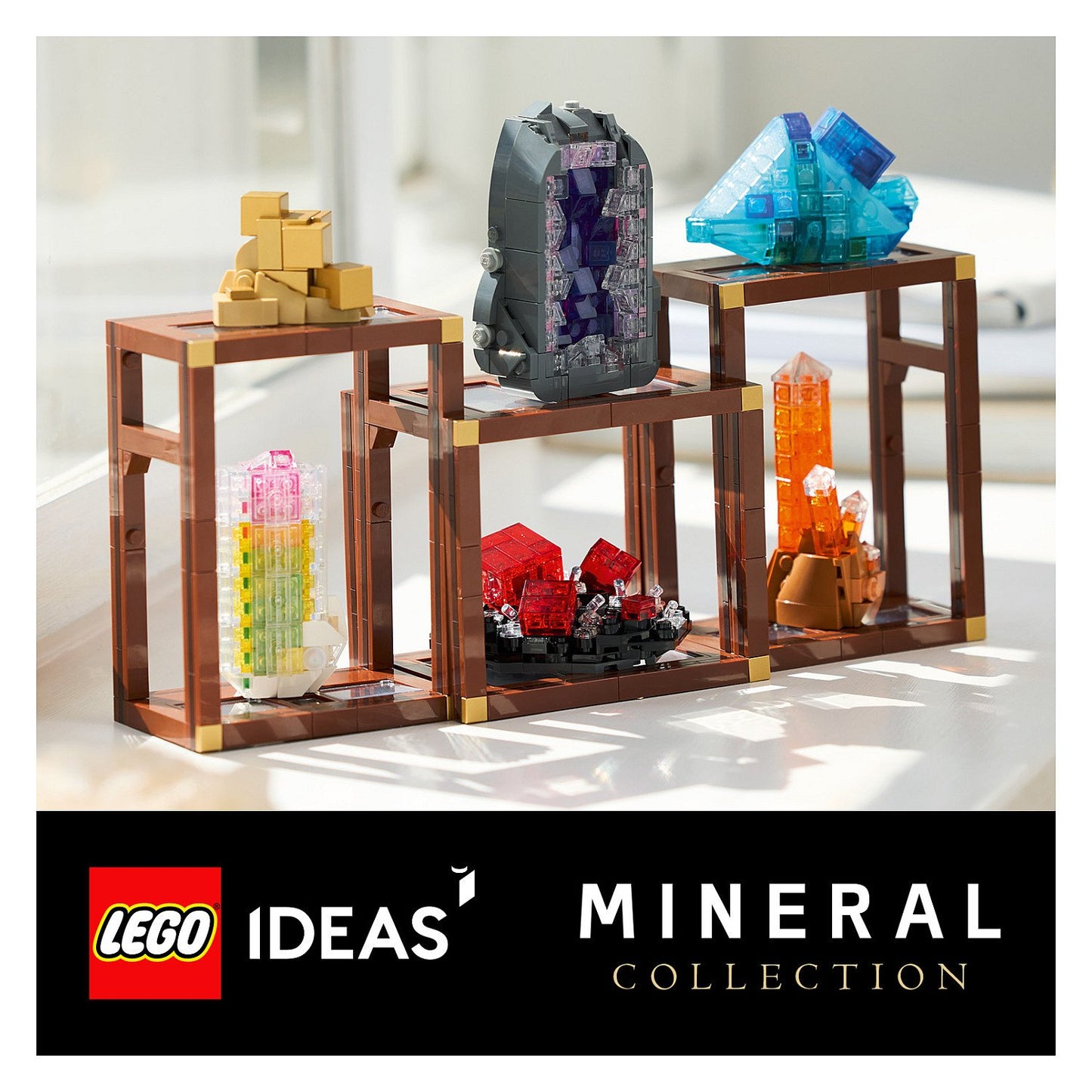 LEGO 21362 Ideas Mineraliensammlung